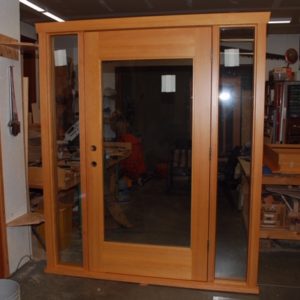 custom wood doors