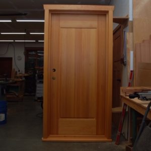 FIR ENTRY wood door